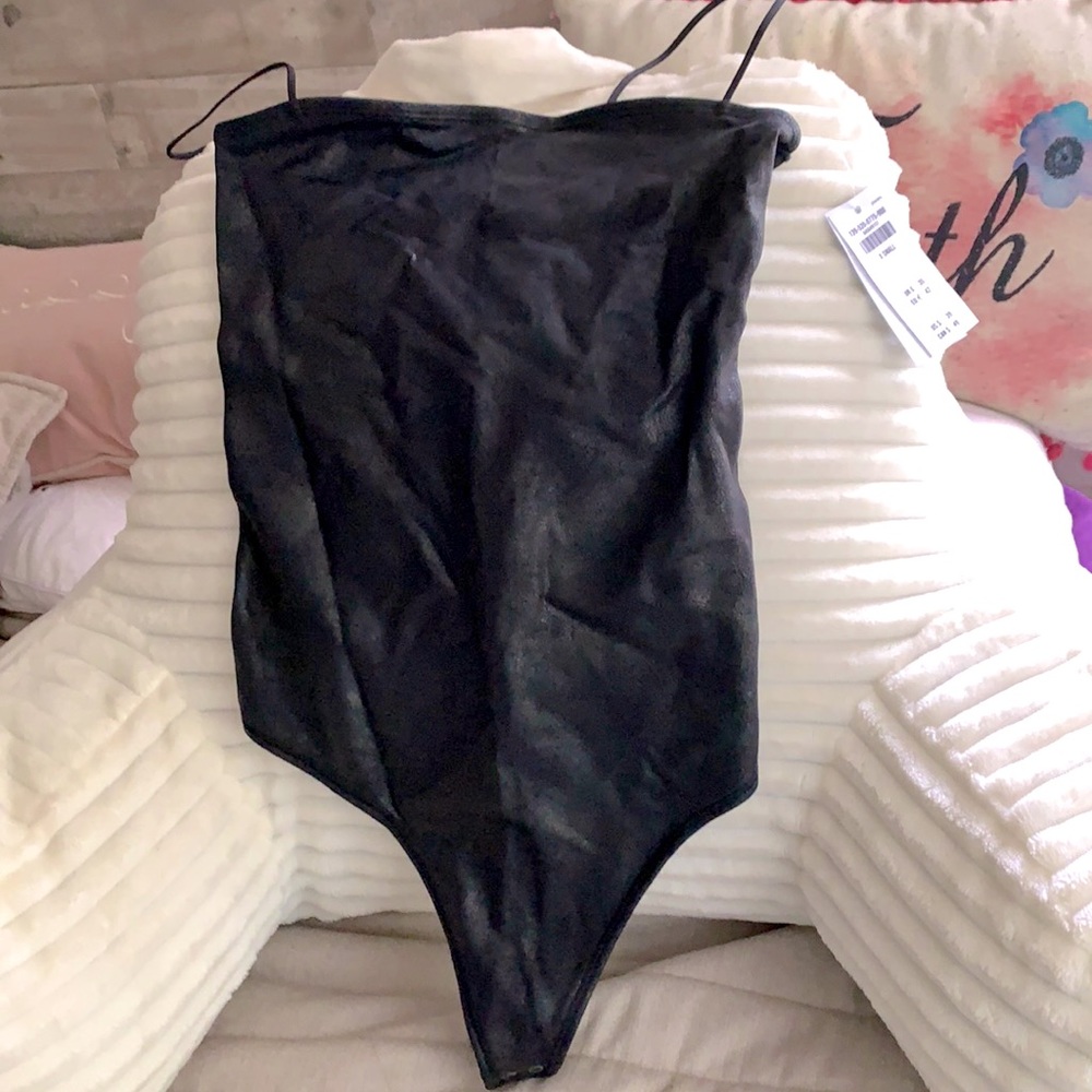 Abercrombie Black bodysuit
